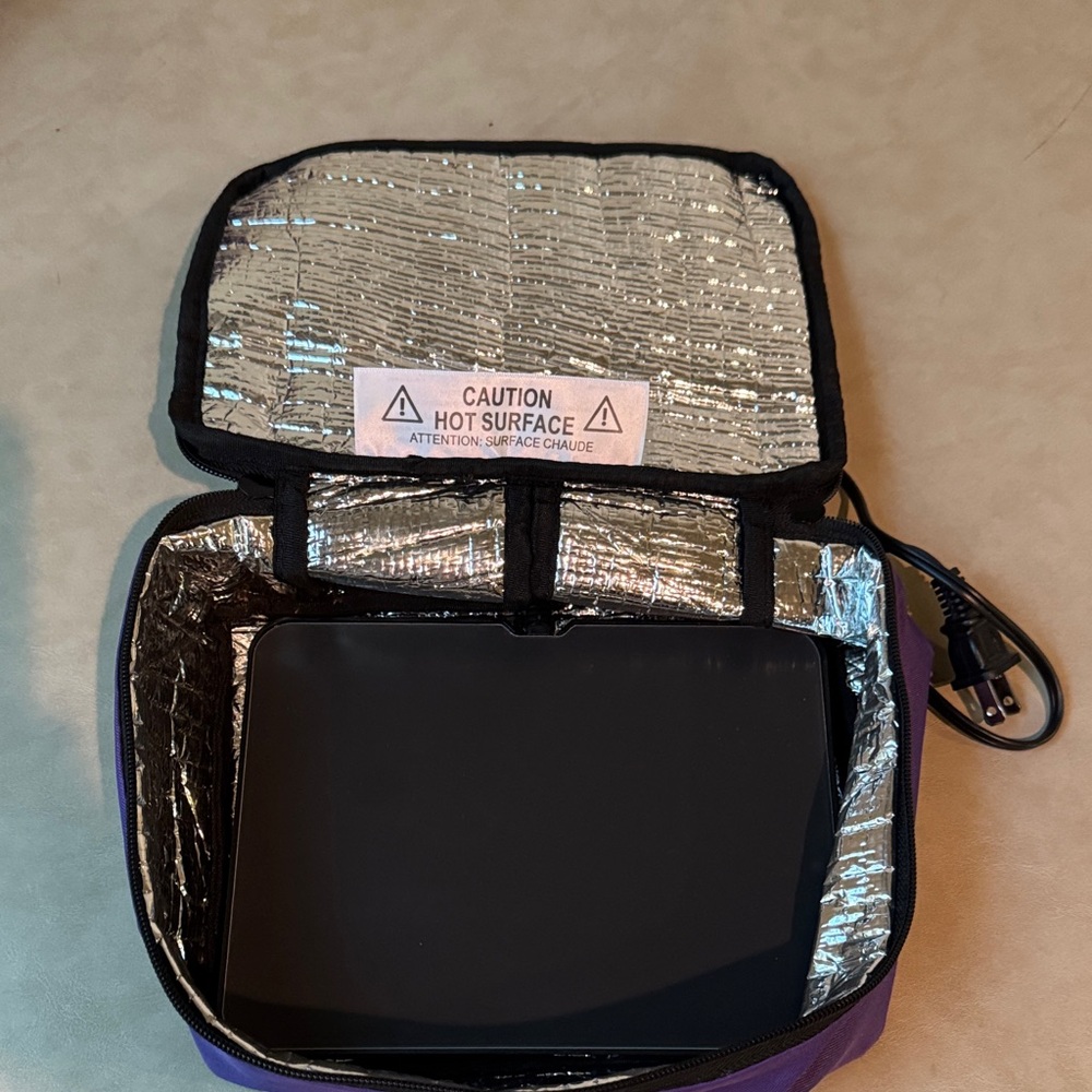 Hotlogic Mini Purple Lunch Bag - Picture 2 of 6